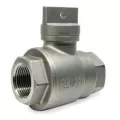 Leemco Full-Port Curb Stop Valve Stainless Steel 2" | LCT-22SS316