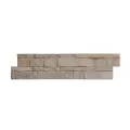 STACKED STONE FLATS FRENCH CREMAR FRENCH CREMAR LIMESTONE BROKEN FACE FLATS - 6 EA (6 SF) PER BUNDLE / 288 EA (SF) PER PALLET 6" X 24"