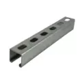 Half-Slot Strut, 20' L X 1-5/8" H 14 Ga Steel Pre-Galvanized | 23STB1401HS-20