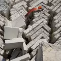 PICASSO LIMESTONE ALL WHITE CORNERS THIN VENEER - "4", 6", 8" HEIGHTS