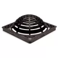 RB DRAINAGE SQUARE ATRIUM GRATE BLACK 12" | DG12SAB