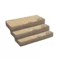 STEPPING STONE IRR AUTUMN MIST IRREGULAR SANDSTONE NON-TUMBLED NATURAL STONE 18"-24" X 1-1/4"