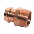 Reducing Adapter, 3/4" x 1" Press x MPT Copper | PCMA3410