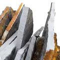 MULTIBLEND BLUE BROWN FLAGSTONE STAND UP 1-1/4" - 1-3/4"