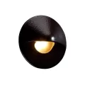 MO LED Landscape Wall Light, Round, Sdnabrn | MOZDCRDSB