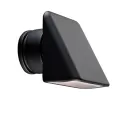 FX Luminaire QZ Led Up Light Black | POZD1LEDWWFB