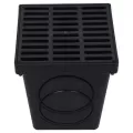 Polylok Catch Basin Kit Black Grate 9" | PLKPDB9KIT