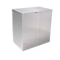 StrongBox W 75" x H 39" x D 24" Clamshell Entry Backflow Insulated Enclosure | SBBC-75ALHPI