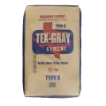 Tex-Gray Cement Masonry Type S, 75 lbs. / bag, 40 bags / pallet