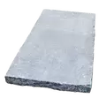 SUI RF JUMBO PATT 4S RF ANTIQUE BLACK 4 SIDES ROCK FACE ANTIQUE BLACK (LIMESTONE–TUMBLED) 12" X 24" X 1-1/4"