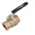 Aqualine Ball Valve Brass 3/4" F x F | BBV-075-LF-LH