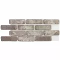 Rushmore Tumbled Brickweb Sheet 8.74 Sf 5 Sheet/Box 28" X 10-1/2" X 9/16"