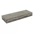 BLACK BASALT STEPS, THERMAL TOP AND ROCK FACE 1 LONG 48" X 16" X 6"