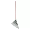 Wolverine Steel Handled Multi-Purpose Leaf Rake, 24" | W24SLR