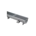4-3/4" x 40" Trench Drain w/SS Grates 2 End Caps 1 Outlet | Z884-PS-2E1-1U3