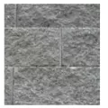 BASALITE GW 4" CAP GREY 80 EA/PAL - TRI-PLANE TAPERED SIDES 4" X 8" X 12"