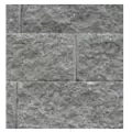 BASALITE GW 8" CAP GREY 40 EA/PAL - TRI-PLANE TAPERED SIDES 18" X 8" X 10-1/2"