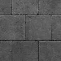 Belgard Dimensions Accent Paver with Colorguard, 6cm, 3" x 12", Rockland Black