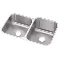 Dayton Undermount Sink, 31" x 20" x 10" Stainless Steel | DXUH312010L