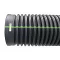 Soil Tight Perf Dual Wall Pipe, 8" x 20' HDPE | 08110020IBDW_alt