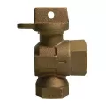 Mcdonald Angle Ball Curb Stop Valve 1" FNPT x FNPT | 5149-297