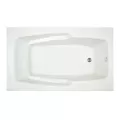 3660 PRO-FIT Drop-In or Alcove Bathtub, Fiberglass Whirlpool White | 6018_alt