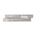 STACKED STONE FLATS WHITE QUARTZITE WHITE QUARTZITE SPLIT FACE FLATS - 6 EA (6 SF) PER BUNDLE / 288 EA (SF) PER PALLET 6" X 24"