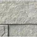SPLITFACE PANELS WHITE QUARTZITE 6 X 24