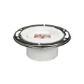 Knockout Closet Flange, 4" X 3" PVC | 884-PTM