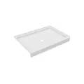 Center Drain Shower Pan, Alcove, White | FF03448MD.010