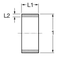 Ring, 3/4" Crimp Copper PureFlow | 43640