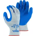 Altas Work Gloves, Large Cotton/Polyester Blue | 300-PF