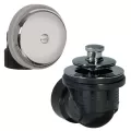 One-Hole Half Kit, 951-Ct Chrome Plate ABS | 62022