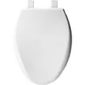 Slow-Close Toilet Seat, Plastic White | 7B1200E4000