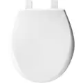 Slow-Close Toilet Seat, Plastic White | 7B200E4000