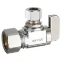 DAHL ANGLE STOP OD COMP X OD COMP LEAD FREE 5/8" X 3/8"