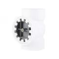 PVC DWV Test/Cleanout Tee 3" | TRPVC3A-B