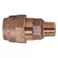 Adapter 1" Lead Free Brass, Ranger Compression x MIP, Mac-Pac | 5196-003