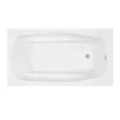 3260TFS PRO-FIT Left-Hand Bathtub, Fiberglass Soaker Tub White | 6653 3260TFS