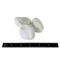 Himalaya Tumbled Pebbles, 3-5 cm ; 1" - 2", 40 lbs/bag, 55 bags/pallet, White