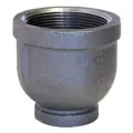 Domestic 90 Degrees Reducing Elbow, 3/4" x 1/2" Female x Female Ductile Iron Black | 310086004