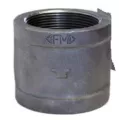 Domestic Coupler, 1/2" Female x Female Ductile Iron Black | 310080205