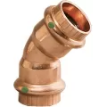 45 Degrees Elbow, 1" x 1" Press x Press Copper ProPress | 77028