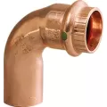 90 Degrees Elbow, 1-1/4" x 1-1/4" Press x Street Copper ProPress | 77062