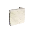 Cream Limestone Chop STB, Thin Veneer Corners, 4", 6", 8", 100 sq. ft./pallet