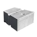 Unilock Quarry Smooth Wall Gray Random | 0573WT0062322-0