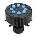 Raindrip Adjustable Eight-Outlet Bubbler