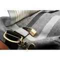 Revelry Supply The Continental Large Duffle, Striped Black