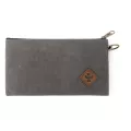 Revelry Supply The Broker Zippered Money Bag, Ash