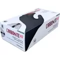 Carbonite HD Black Nitrile Gloves, Size M, Box of 100